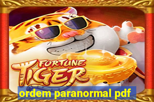 ordem paranormal pdf